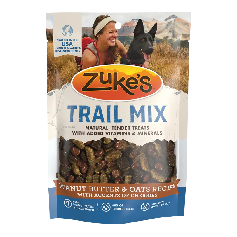 Zukes Trail Mix Dog Treats.