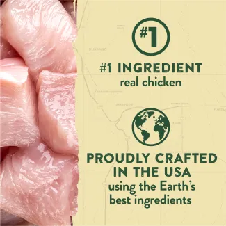 Zukes Chicken and Turkey Adventure Sticks contain real chicken as the number 1 ingredient and are crafted in the USA
